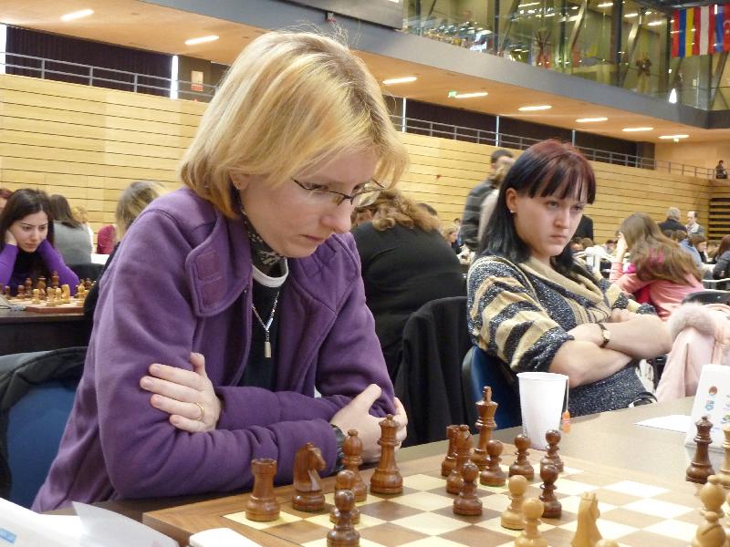 Pressefoto: Eva Moser bei der Damen-EM 2011 in Rijeka